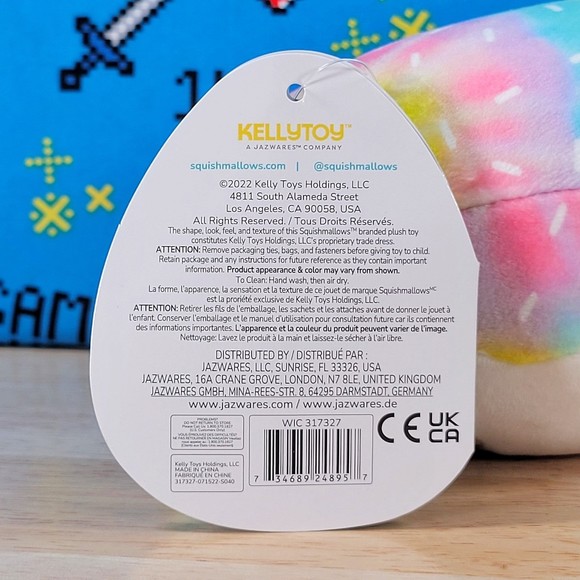 Squishmallow Babette the Hedgehog 5" UltraSoft Stuffed Animal Toy Plush NWT - Picture 12 of 12